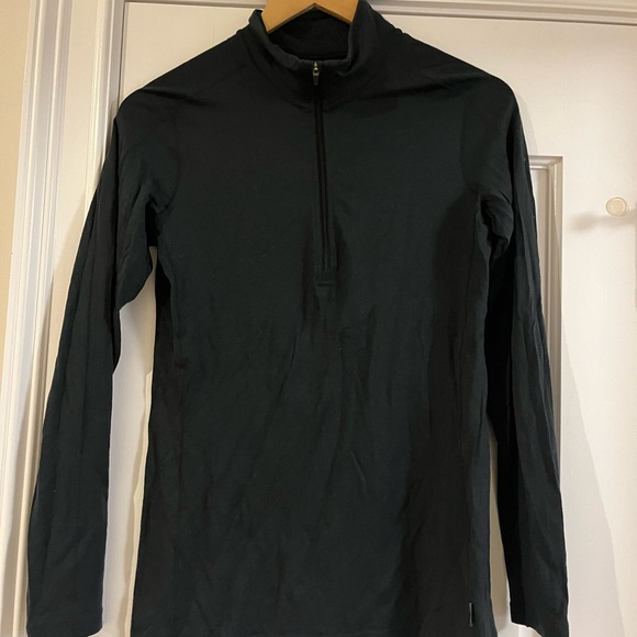 REI Co-op Merino 185 Long-Sleeve Half-Zip Base Layer Top - Women's small EUC - Picture 8 of 9